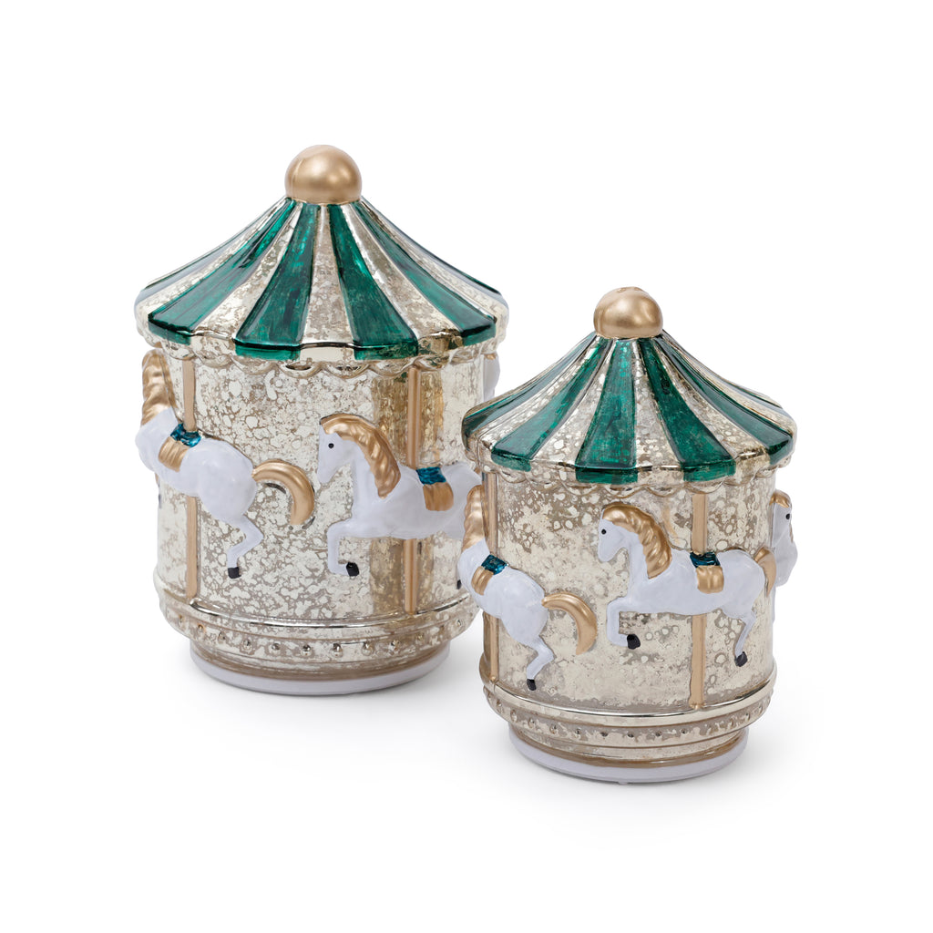Sparkle Spin LED Carousel