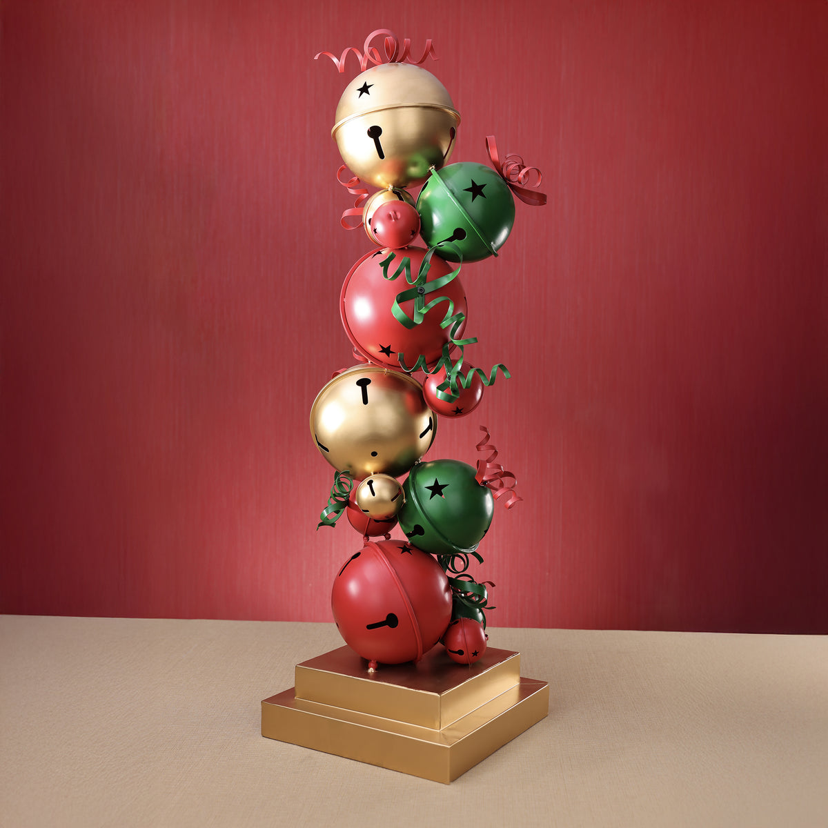 Stacked Sleigh Bells - 48 in