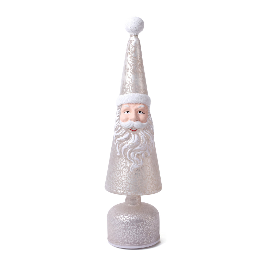 LED Rotating Santa Tree