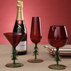 Treetop Cheers Glassware - Red - Wine Glass