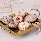 Cookie Glass Ornaments - Set of 6 in Gift Box