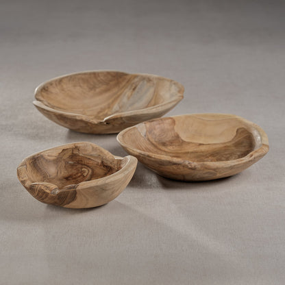 Punta Mita Serenity Teakwood Bowl - Bowls by Carlyle Avenue