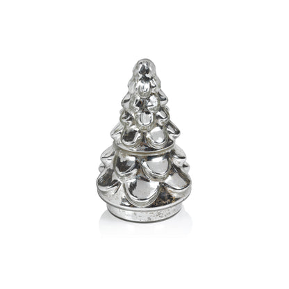 Glass Tree Scented Candle - Silver - Home Fragrance by Carlyle Avenue