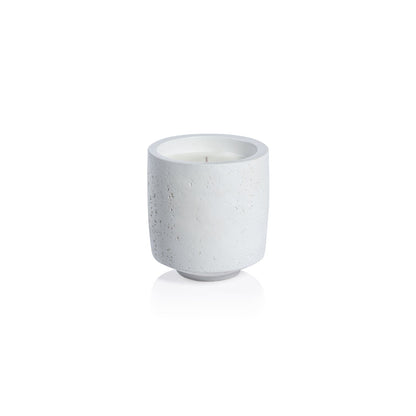 Côte d'Azur White Concrete Scented Candle - Candles by Carlyle Avenue
