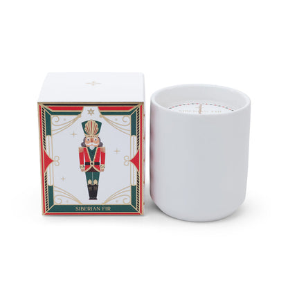 Nutcracker Candle - Siberian Fir, 10 oz
