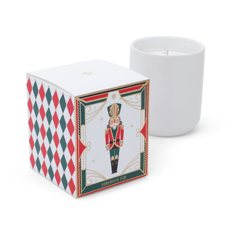 Nutcracker Candle - Siberian Fir, 10 oz - Candles by Carlyle Avenue