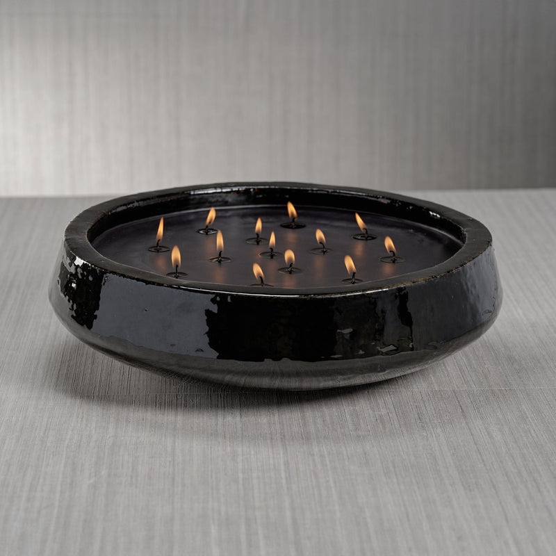 Cedar Leaf & Hinoki Cypress Outdoor Concrete Scented Candle - 16 Wick - Candles by Carlyle Avenue
