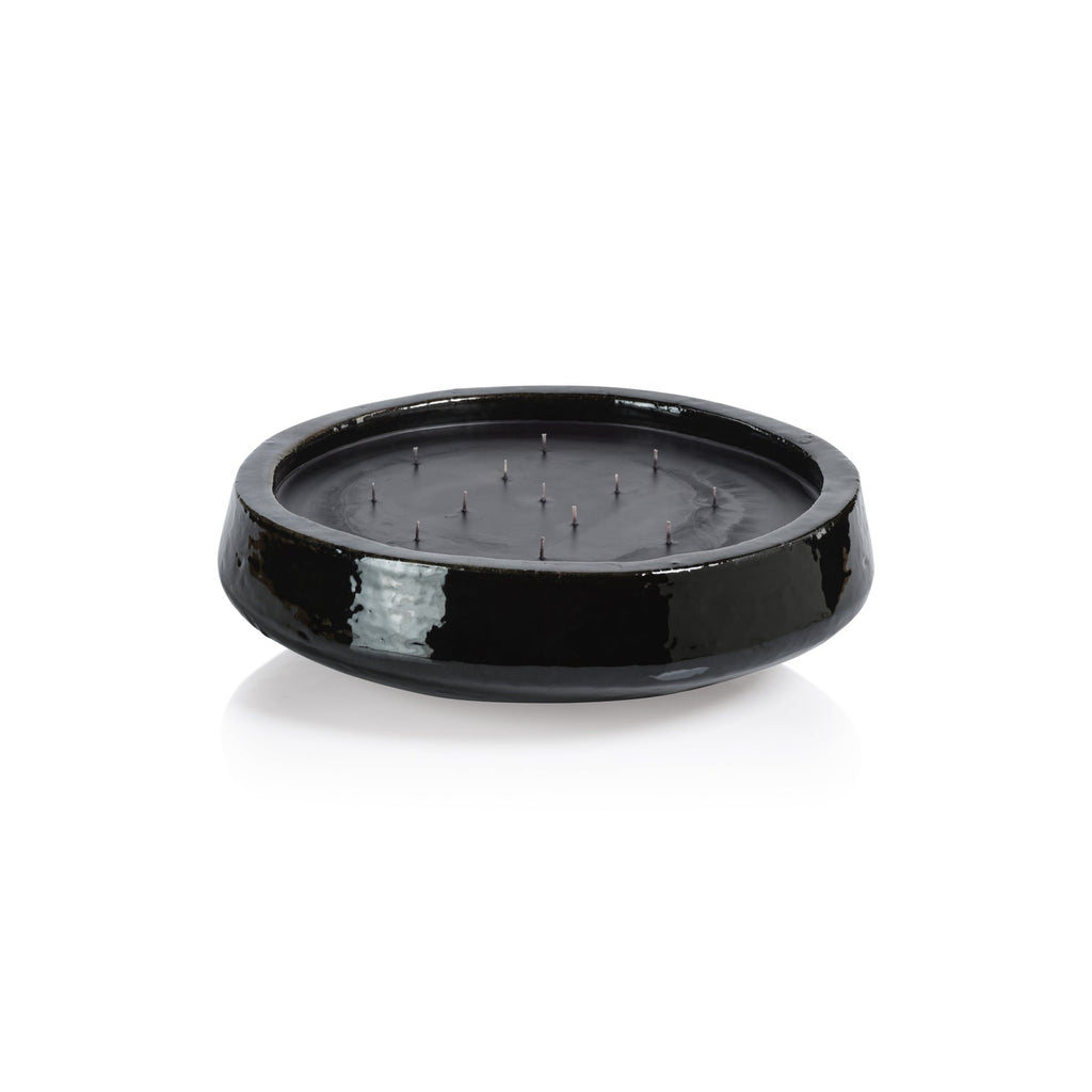 Cedar Leaf & Hinoki Cypress Outdoor Concrete Scented Candle - 16 Wick - Candles by Carlyle Avenue