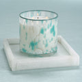 Sea Salt & Coastal Mist Blue Opal Scented Candle - Candles by Carlyle Avenue