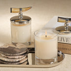 Côte d’Ivoire Scented Candle with Horn Lid - Candles by Carlyle Avenue