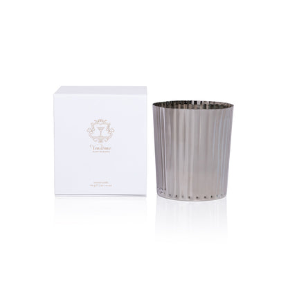 Vendôme Scented Tumbler Candle - Silver - Candles by Carlyle Avenue