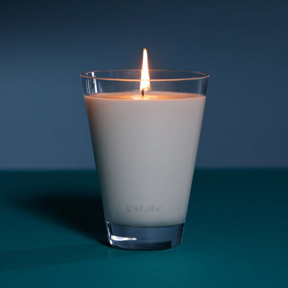 Estate Candle Collection - Clear - Aqua - Candles by Carlyle Avenue