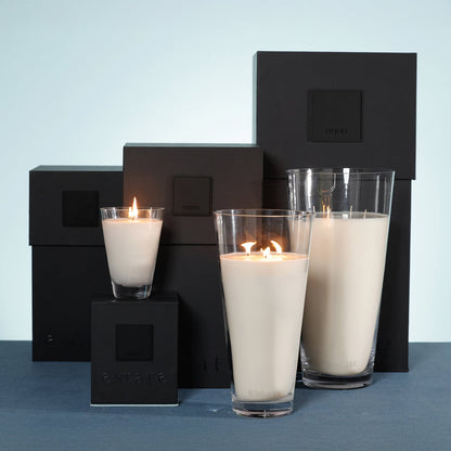 Estate Candle Collection - Clear - Aqua - Candles by Carlyle Avenue