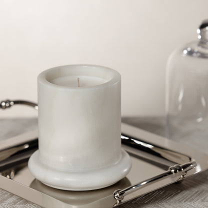 Marbella Scented Candle Jar with Cloche