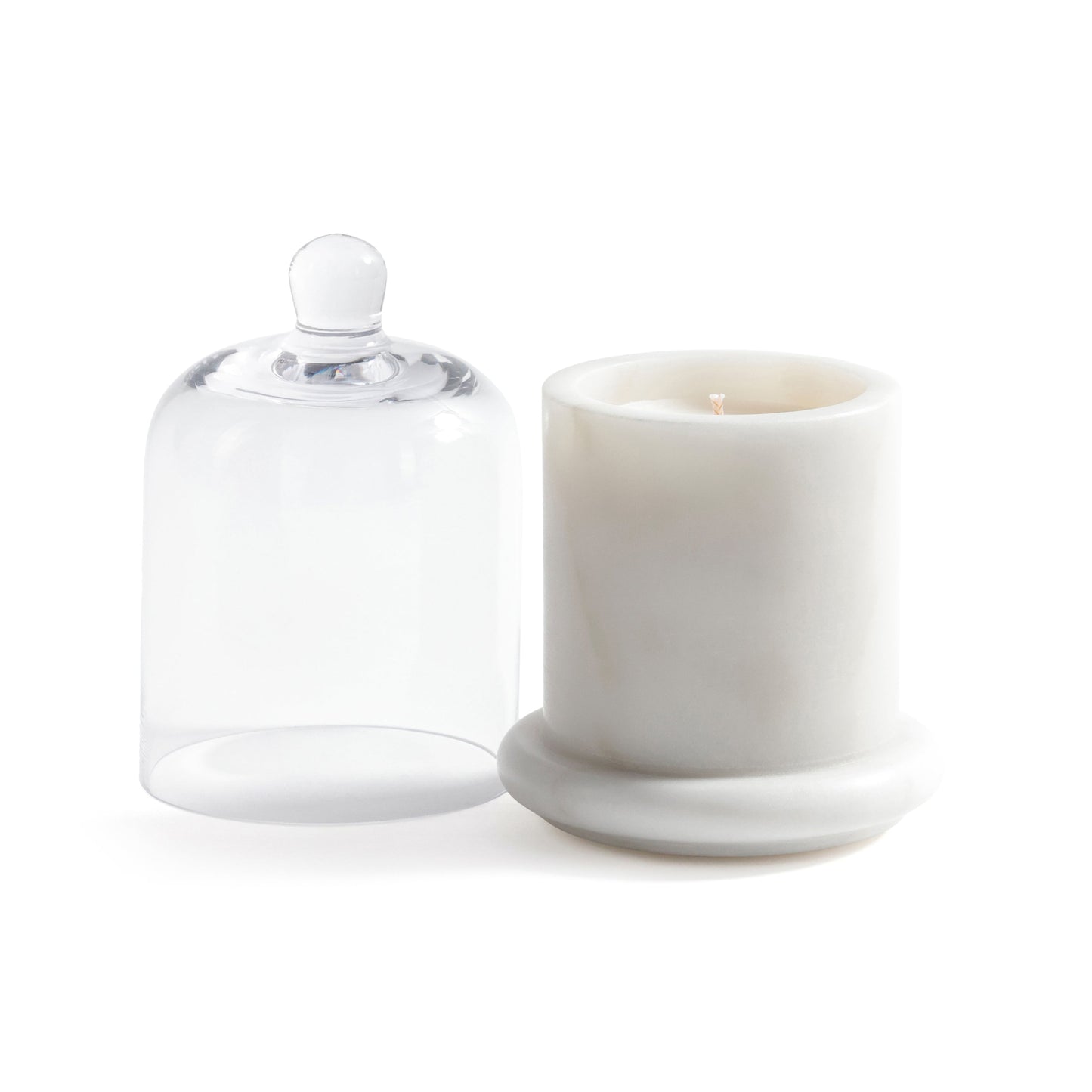 Marbella Scented Candle Jar with Cloche
