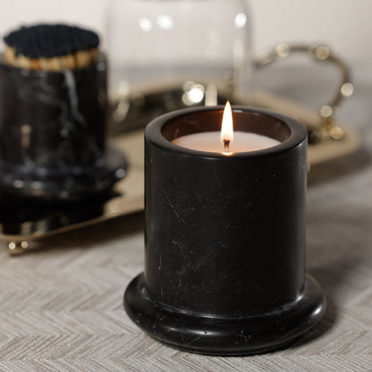 Marbella Scented Candle Jar with Cloche