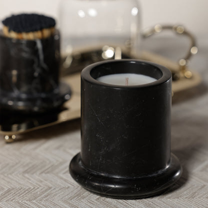 Marbella Scented Candle Jar with Cloche