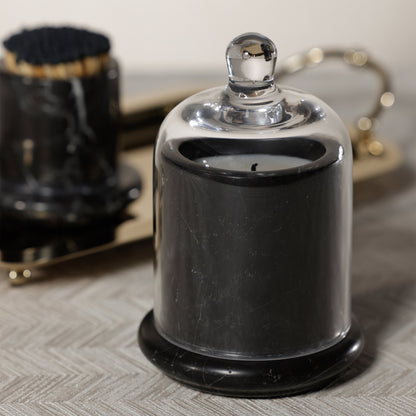 Marbella Scented Candle Jar with Cloche