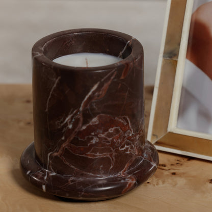 Marbella Scented Candle Jar with Cloche