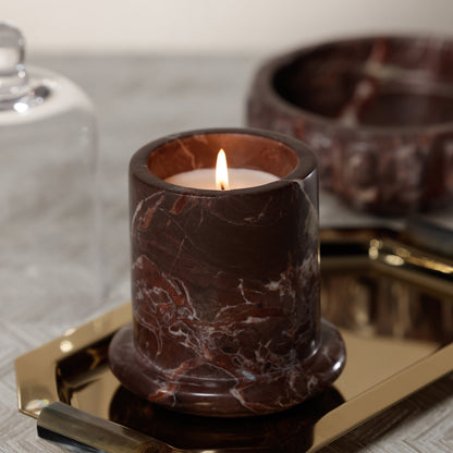 Marbella Scented Candle Jar with Cloche