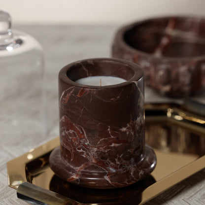 Marbella Scented Candle Jar with Cloche