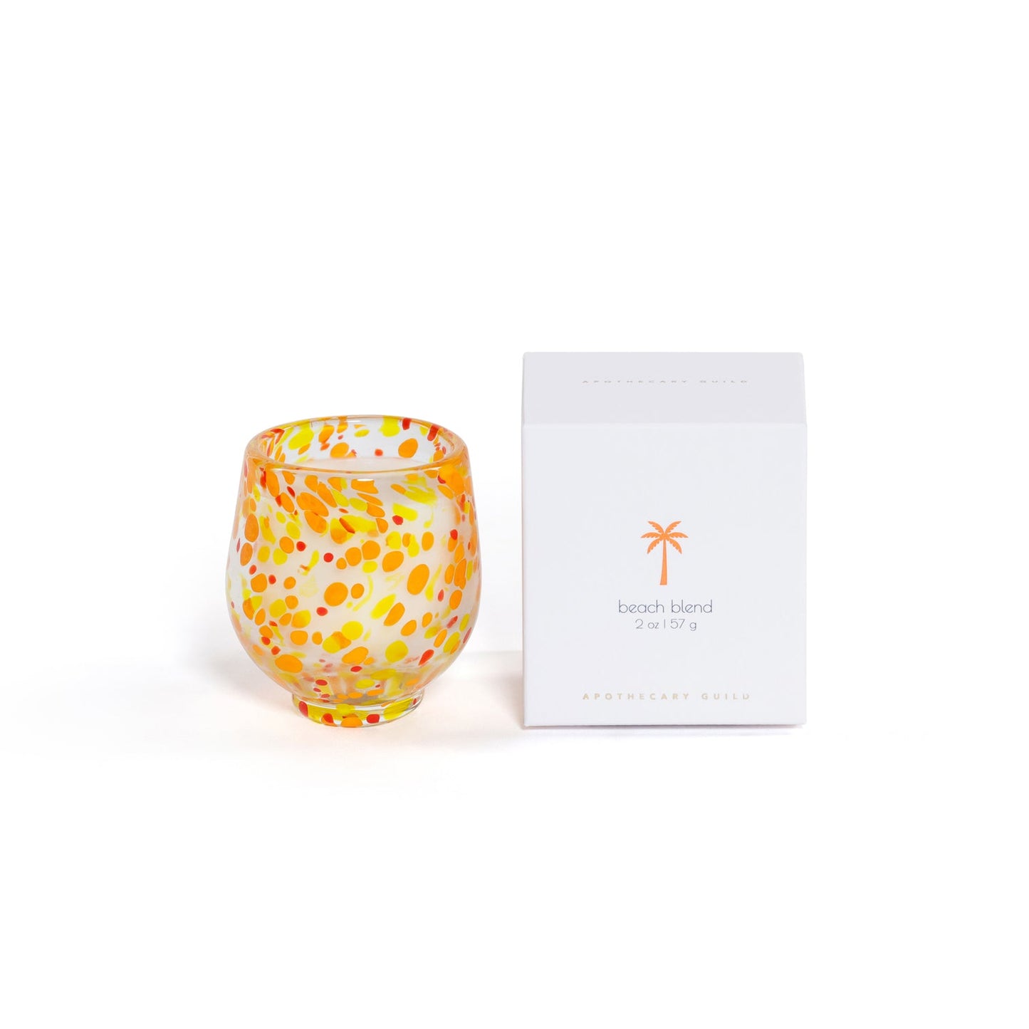Speckled Shot Glass Candle - Set of 3 Assorted