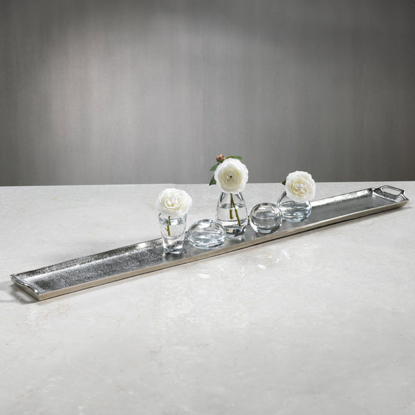 SILVER950 トレイ　129g Silver Raw Nickel Long Tray