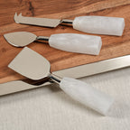 Alabaster 3 Piece Cheese Set