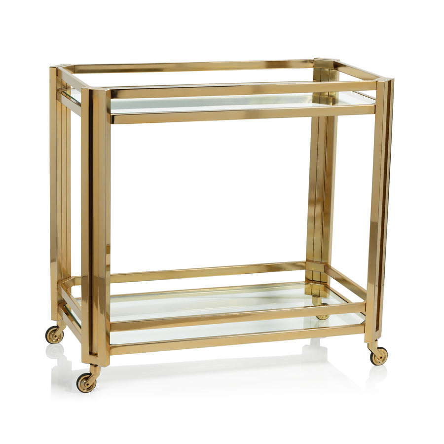 Mayfair Gold Bar Cart