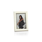 Palomar Etched White Bone Photo Frame - Picture Frames by Carlyle Avenue