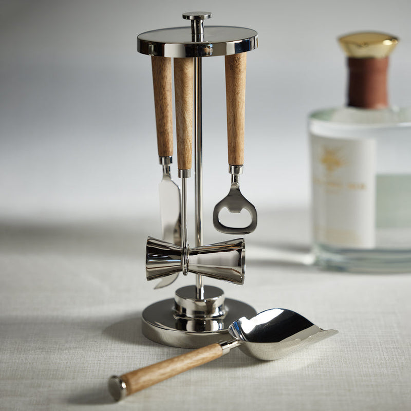 Gaïo 5 Piece Bar Tool Set - Barware by Carlyle Avenue