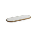 Maresias Mango Wood Oval Serving Tray / Platter - Trays by Carlyle Avenue