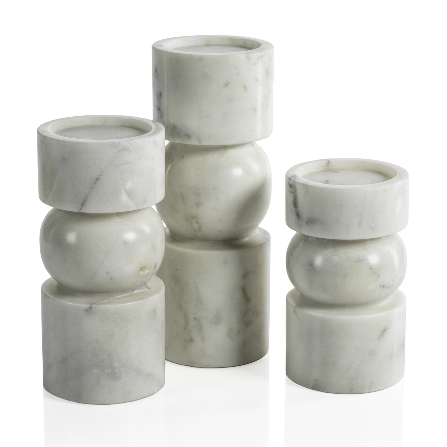 Marmar Marble Pillar Holder