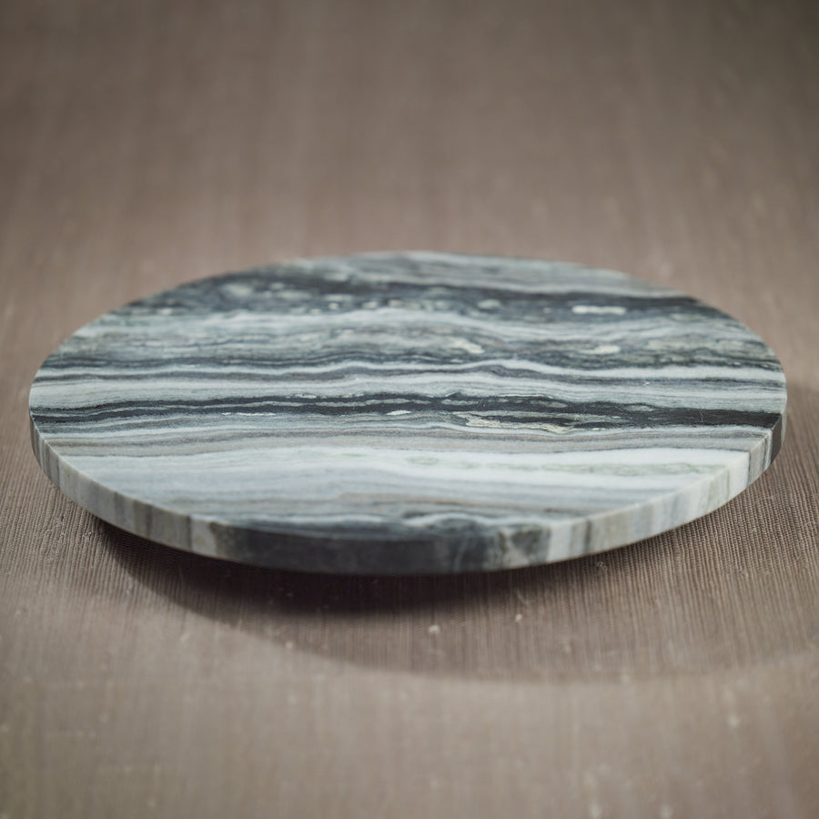 Black Marble Lazy Susan - Tray by Carlyle Avenue