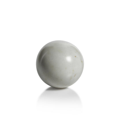 Marble Fill Ball - White - Decorative Accessories by Carlyle Avenue