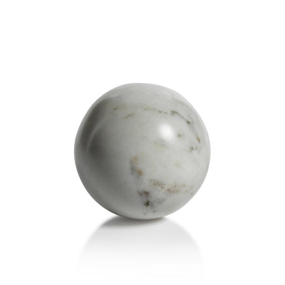 Marble Fill Ball - White - Decorative Accessories by Carlyle Avenue