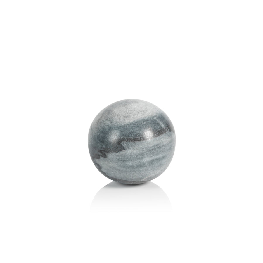Marble Fill Ball - Gray – CARLYLE AVENUE