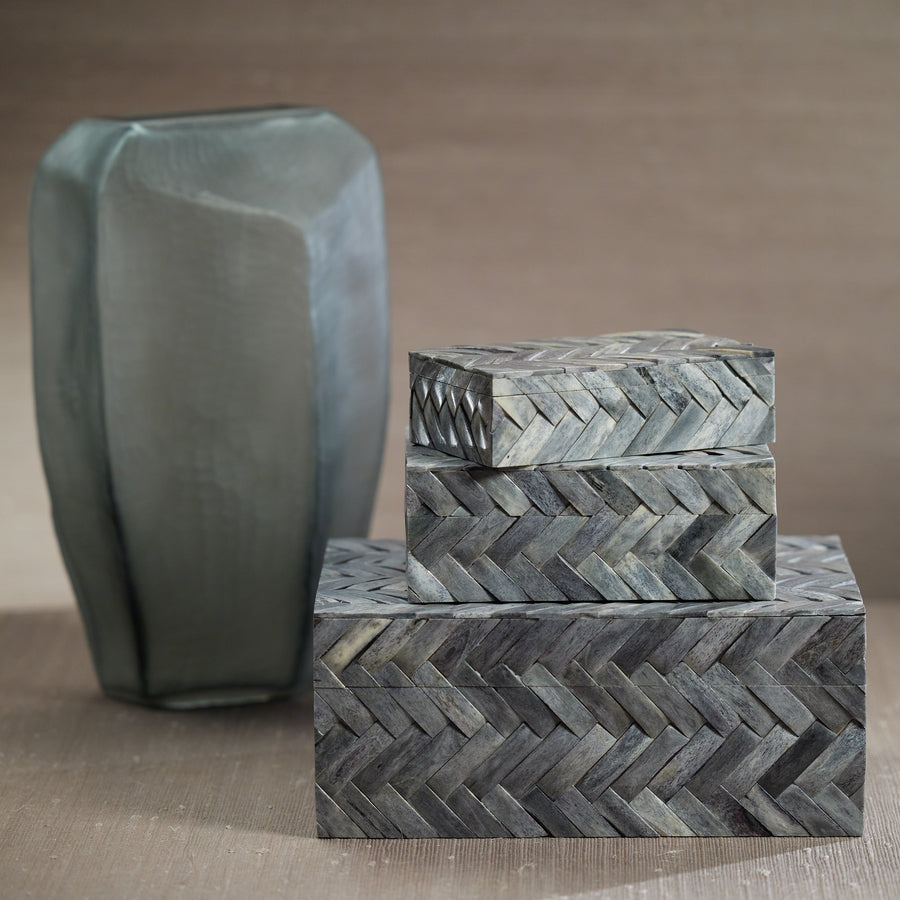 Mayfair Woven Bone Boxes – CARLYLE AVENUE