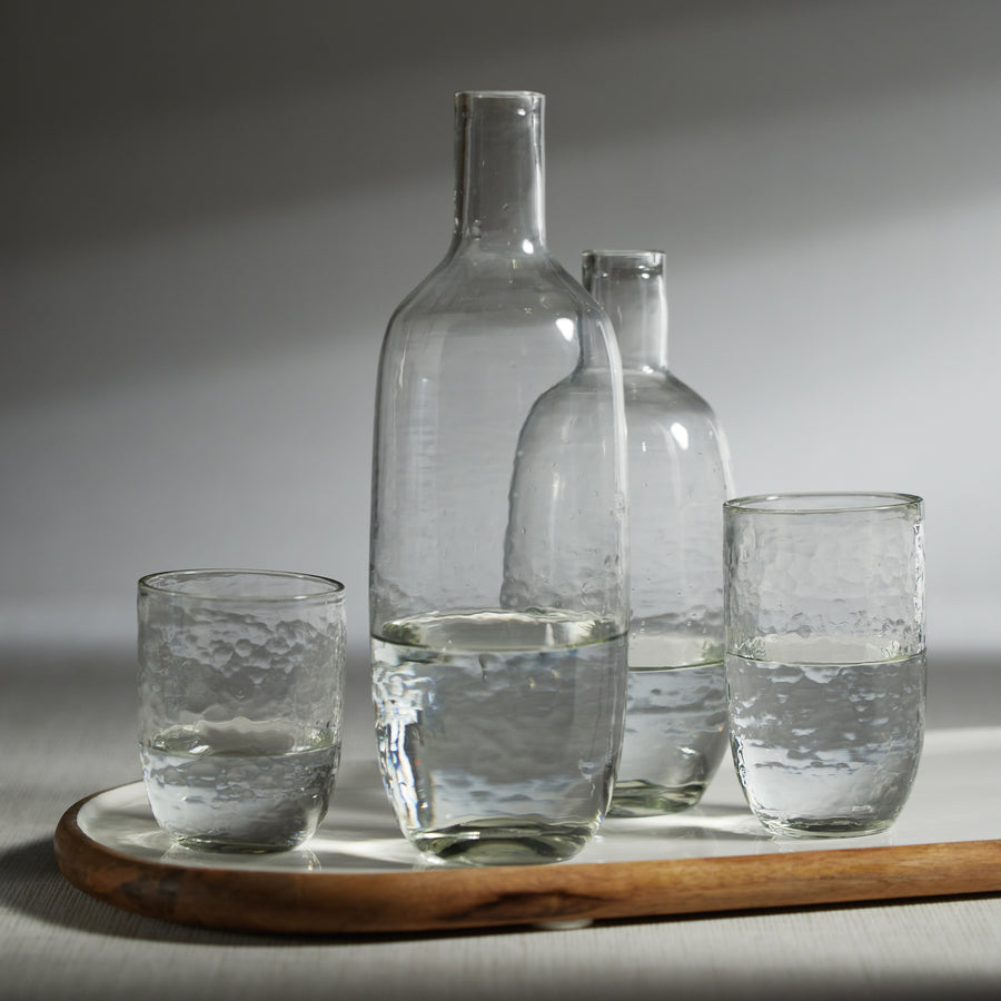 Tabou Hammered Glassware