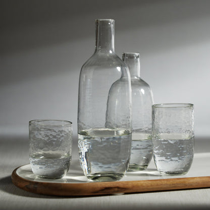 Tabou Hammered Glassware - Drinkware by Carlyle Avenue