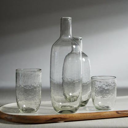 Tabou Hammered Glassware - Drinkware by Carlyle Avenue