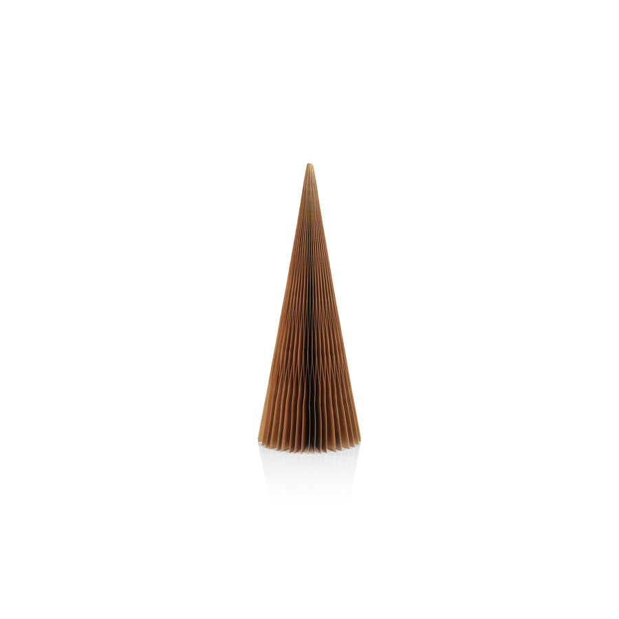 Wish Paper Decorative Cone Tree - Gold