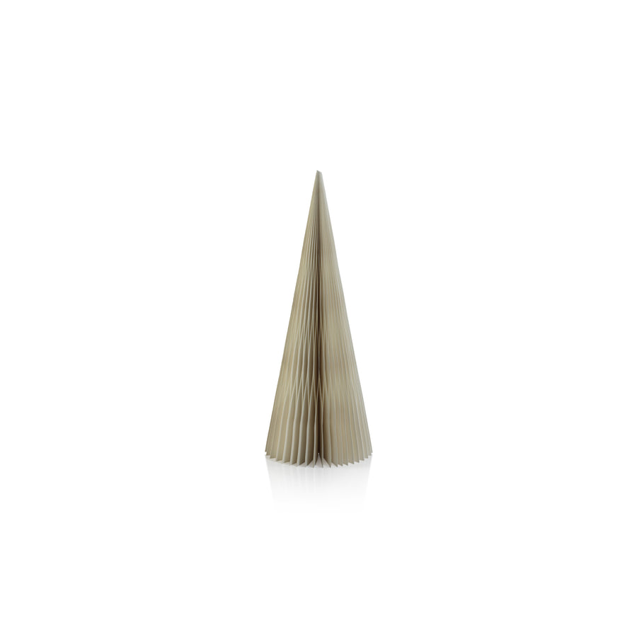 Wish Paper Decorative Cone Tree - Light Ivory