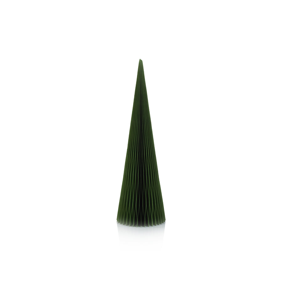 Wish Paper Decorative Cone Tree - Light Green