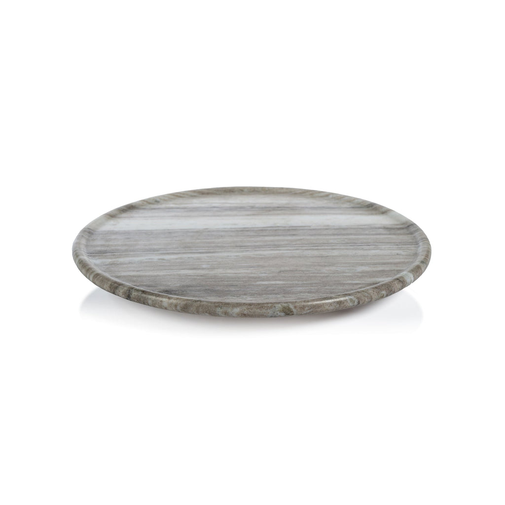 Crema Marfil Marble Lazy Susan - Large - Trays by Carlyle Avenue