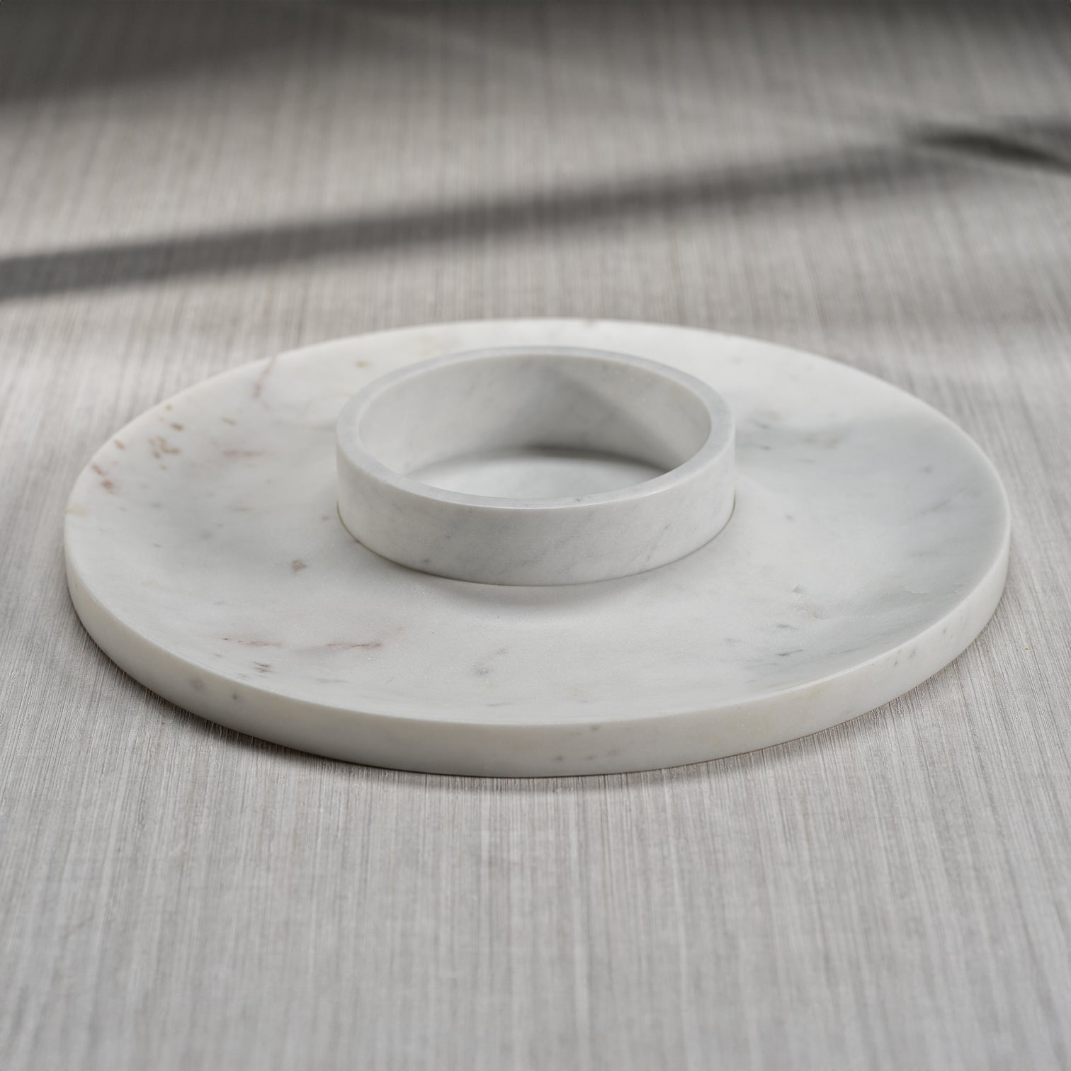 Marbella Marble Chip and Dip Server