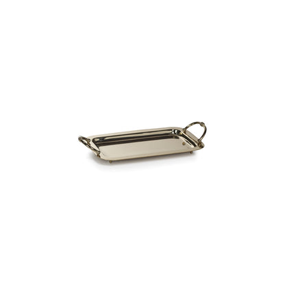 Manetta Steel & Brass Tray - Polished Gold - 5 sizes - Trays by Carlyle Avenue