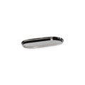 Park Lane Oval Tray - Polished Nickel - Trays by Carlyle Avenue