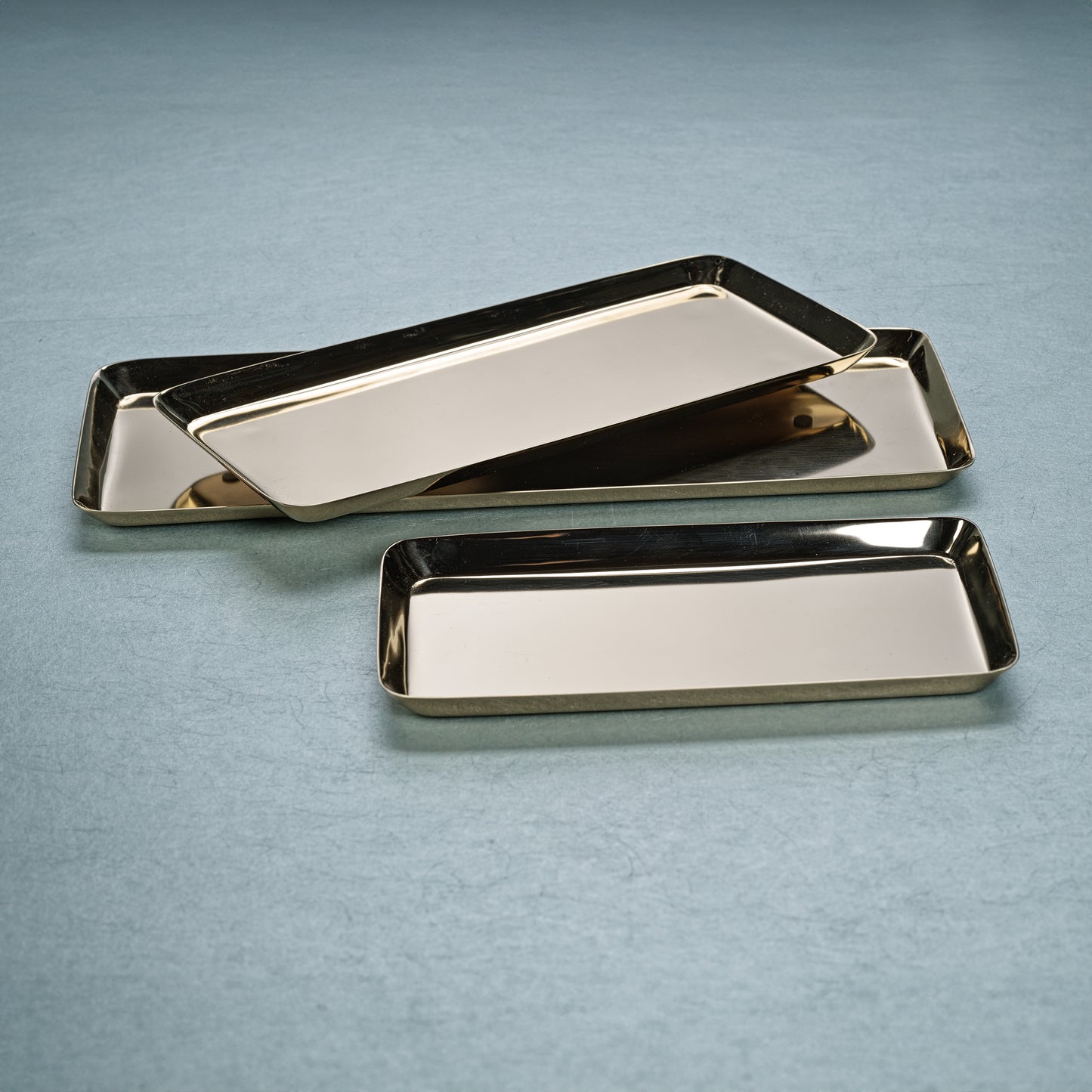 Park Lane Rectangle Tray - Gold