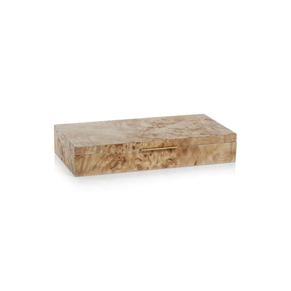 Burlwood Veneer Box - Boxes by Carlyle Avenue